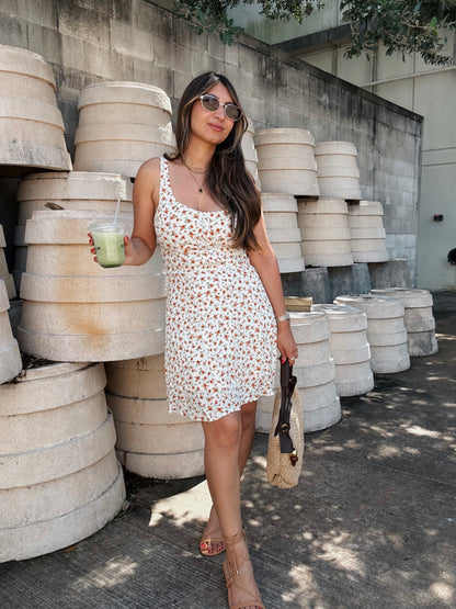 Dainty Floral Mini Dress