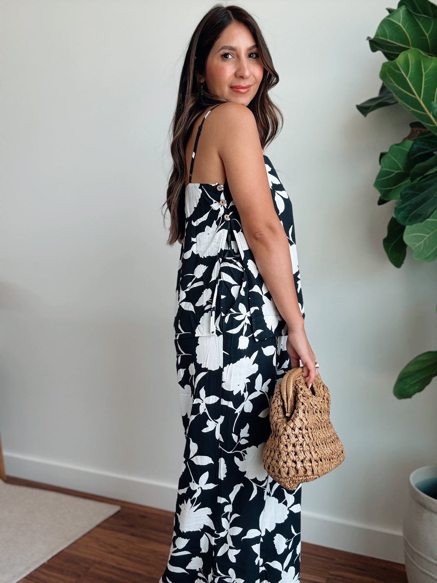 Chelseas Floral Flounce Top
