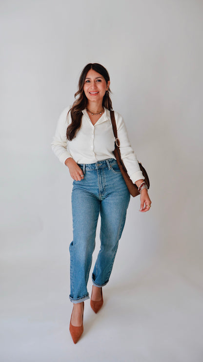 Original Soft White Cardigan