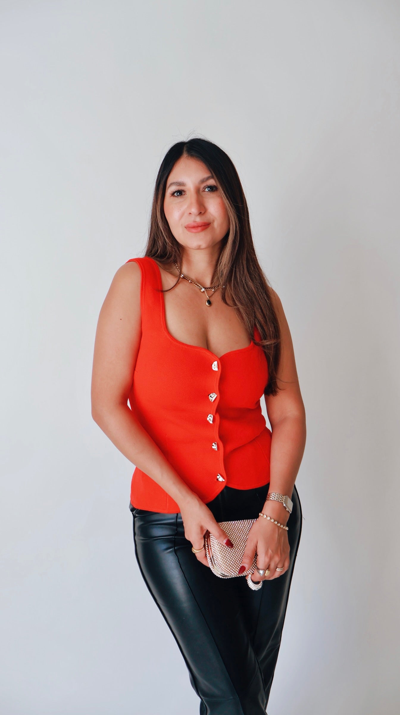 Sweetheart Red Holiday Top