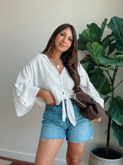 Maxi Linen Blouse