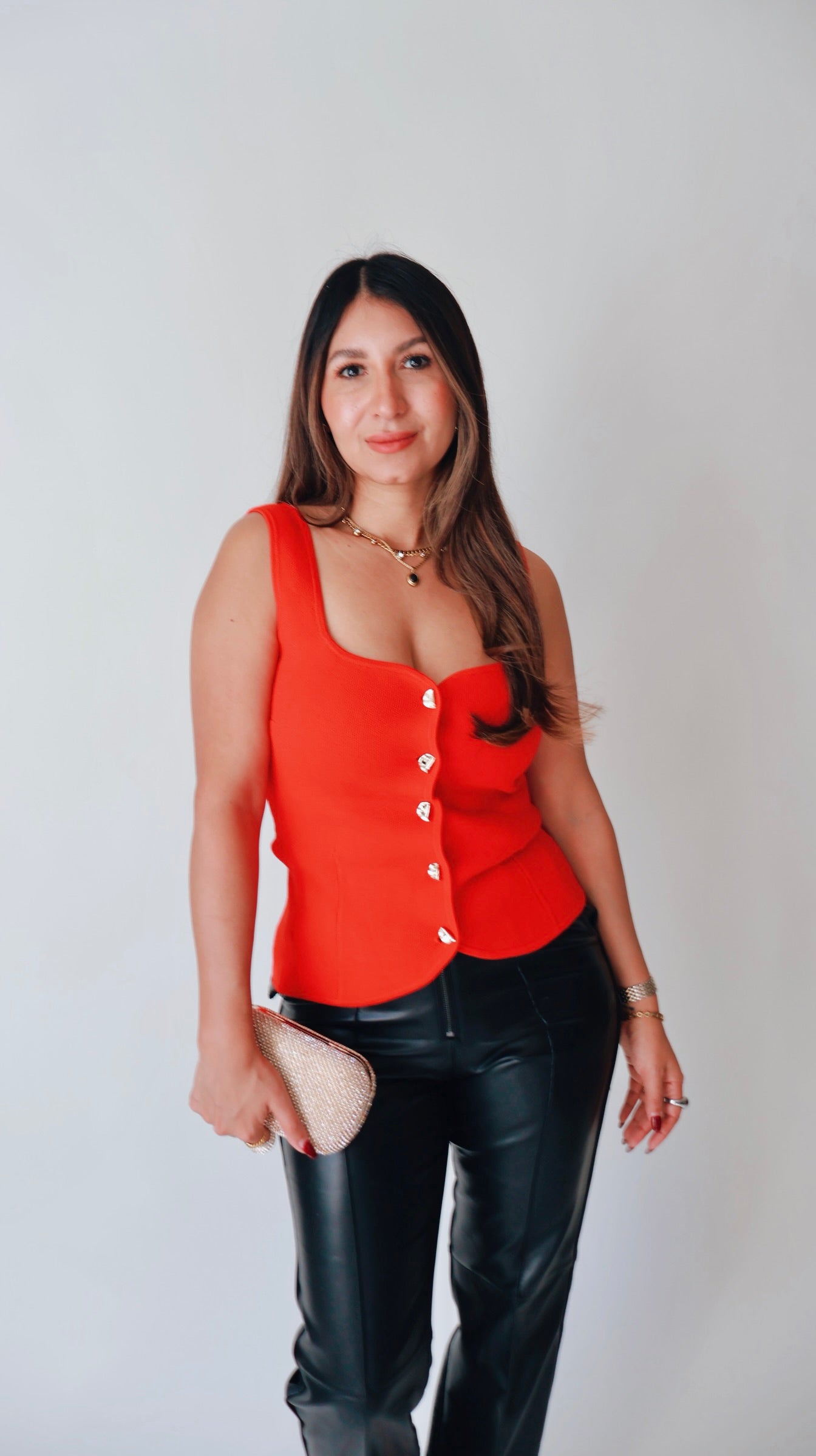 Sweetheart Red Holiday Top