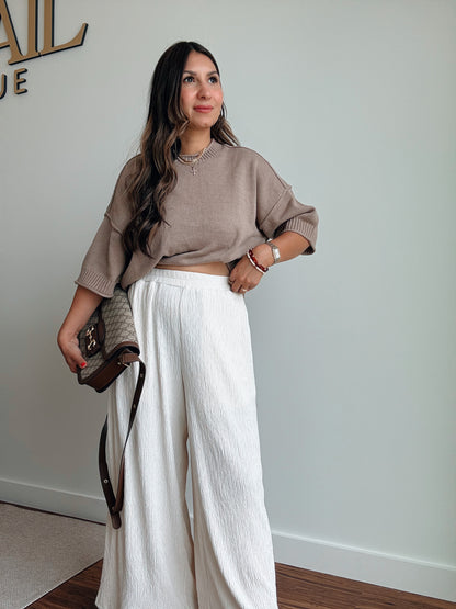 Julia Taupe Sweater