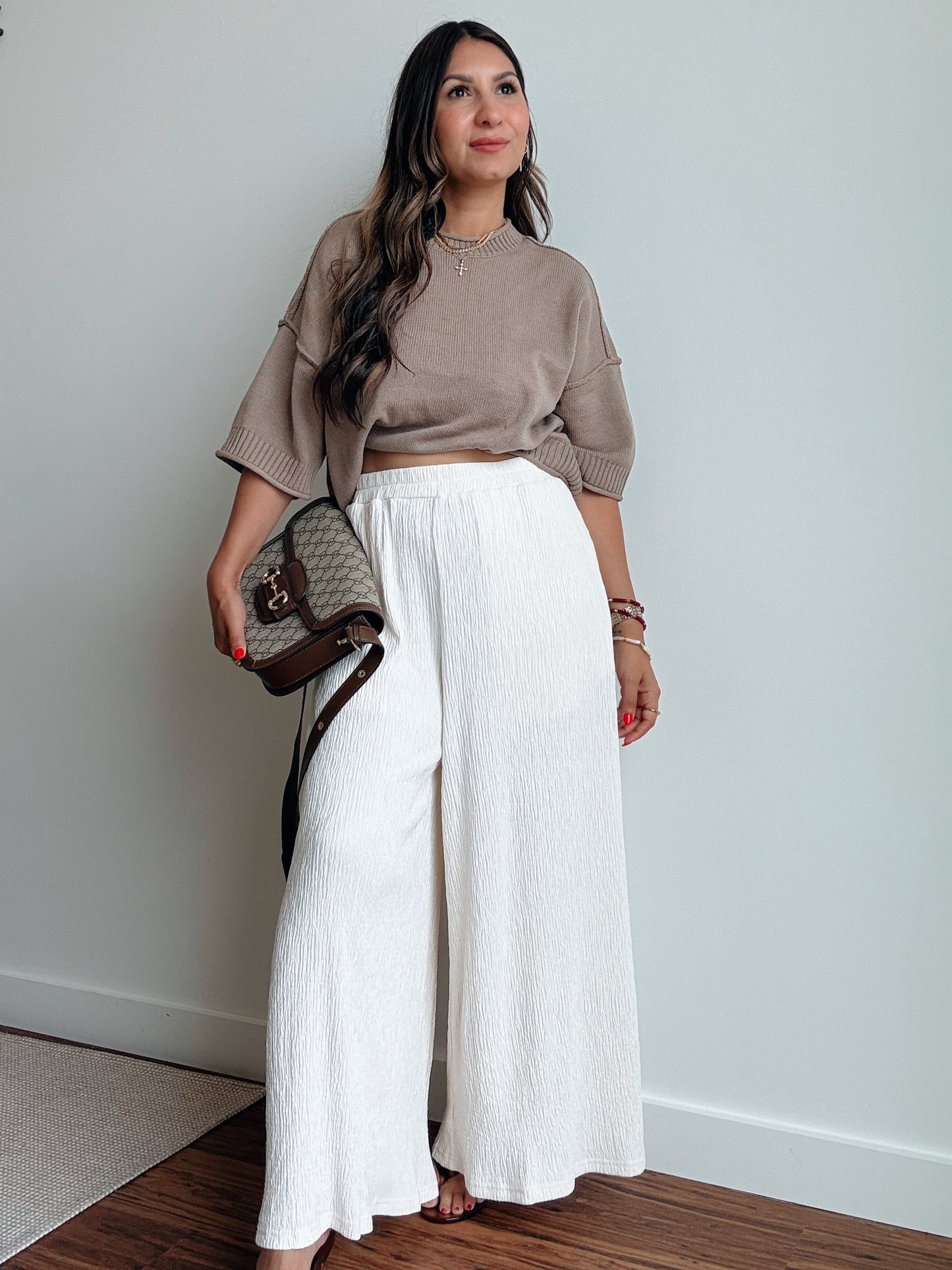Julia Taupe Sweater