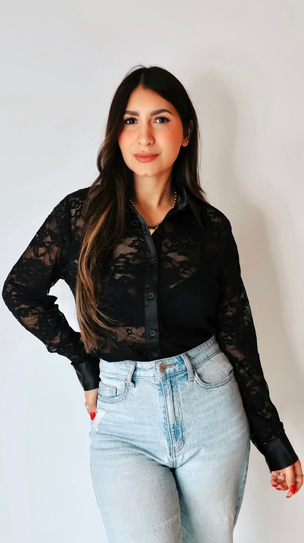 Foreverly Lace Blouse