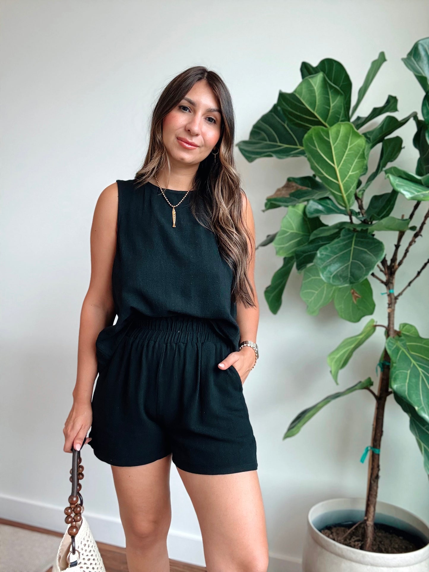 Darens Linen Tank