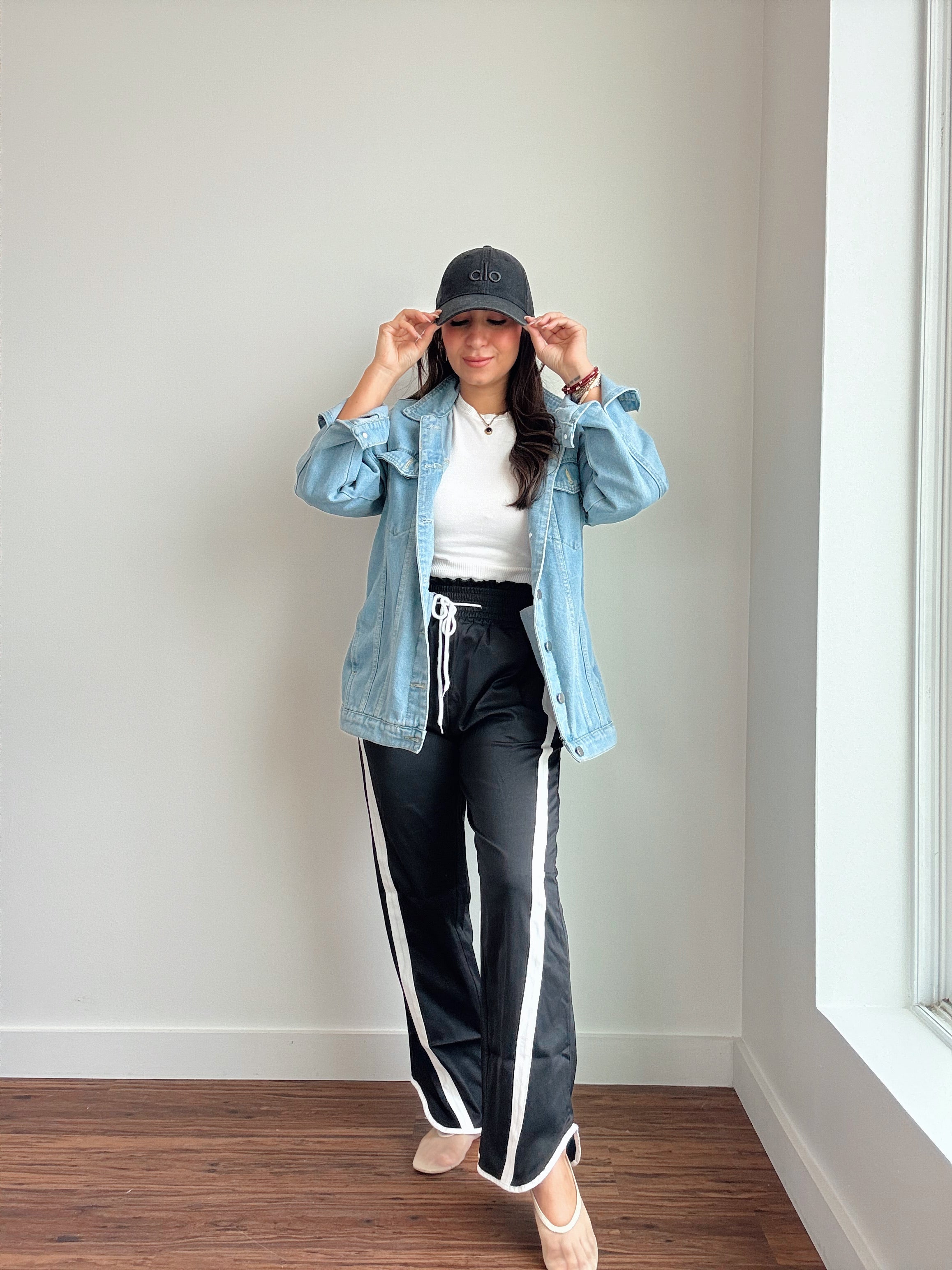 Iconic Black Track Pants – Foxtail Boutique XO