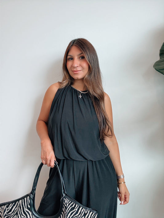 Bubble Hem Sleeveless Top