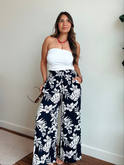 Los Palmas Smocked Pants
