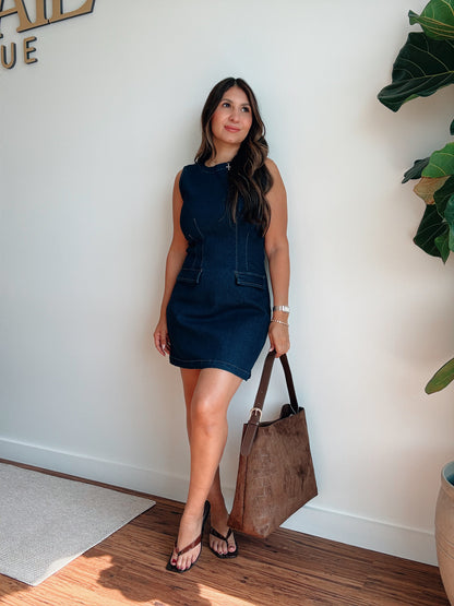 Denim Mini Dress