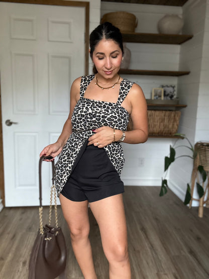 Leopard Mini Dress