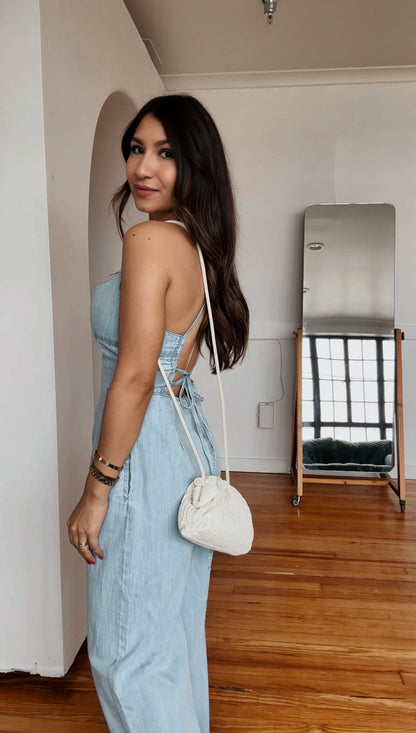 Milan Chambray Jumpsuit