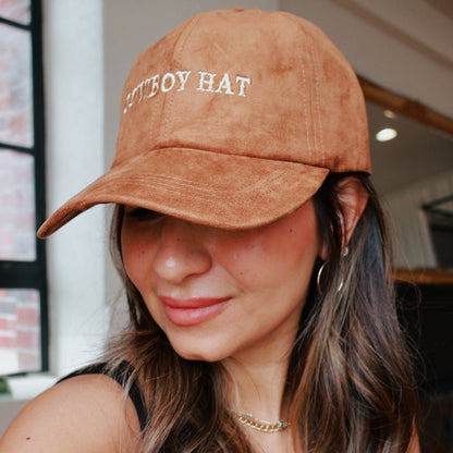 Suede Camel Brown - COWBOY HAT