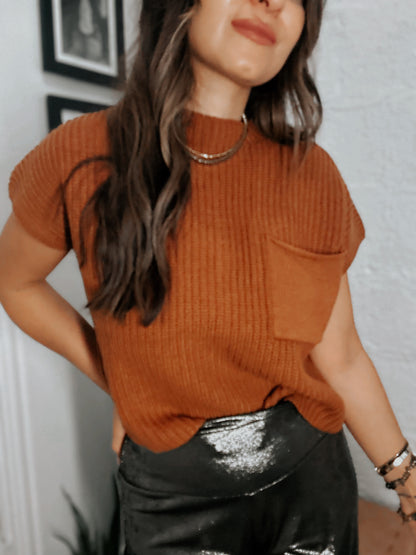 Toffee Pocket Sweater