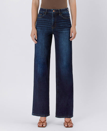 Dark Wash Wide Leg Jeans