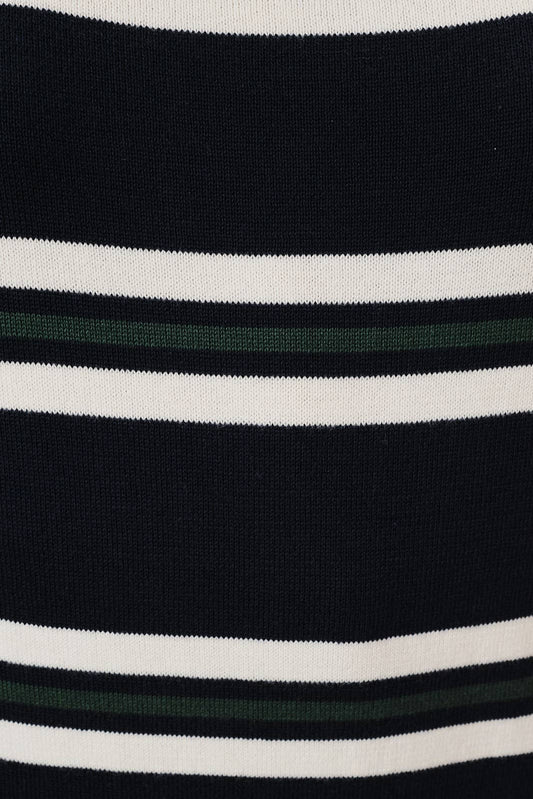 Navy Striped Sweater