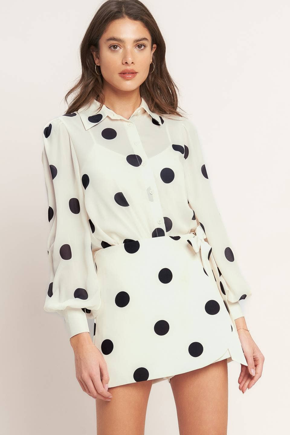 Polka Dot Skort