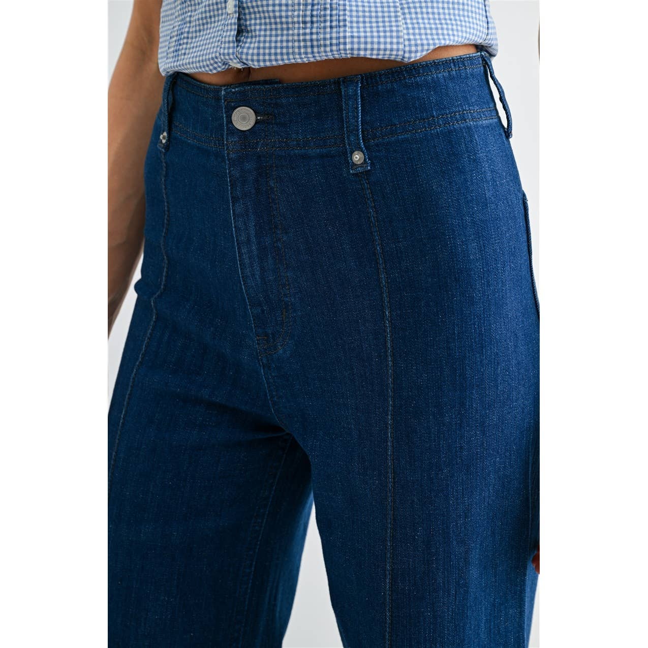High Rise Trouser Jeans