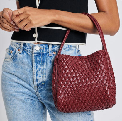 Roxy Burgandy Crossbody