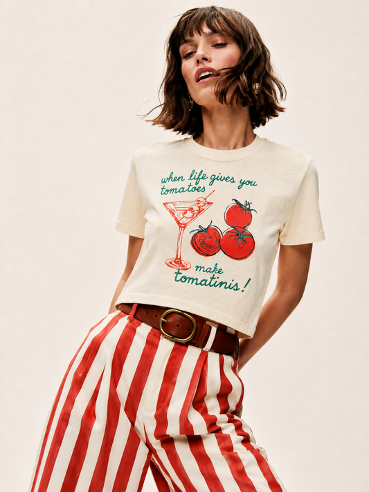 Tomatinis Cropped T-Shirt