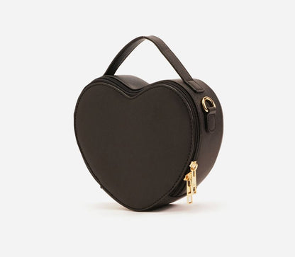 Heart Breaker Crossbody Black