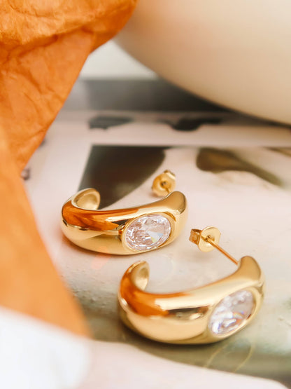 Aliénor Hoop Earring