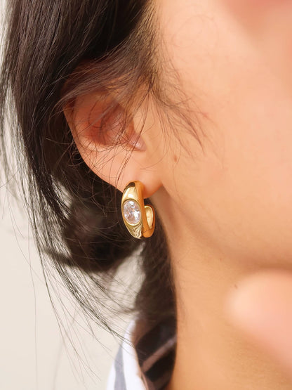 Aliénor Hoop Earring