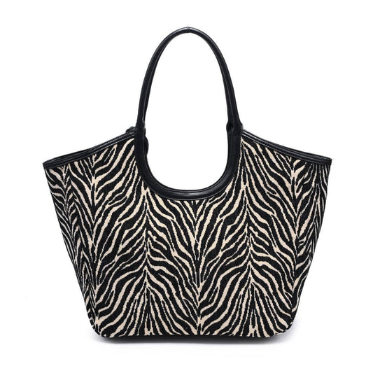 Delilah - Zebra Tote