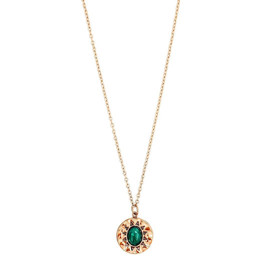 Wren Emerald Stone Necklace