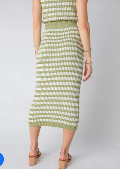 Cucumber and Lime Skirt