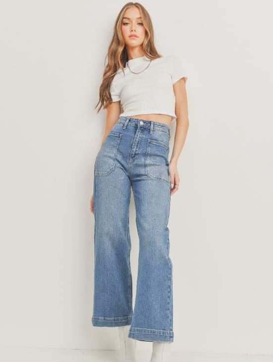 Eve Utility Cropped Jeans