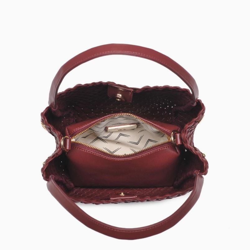 Roxy Burgandy Crossbody