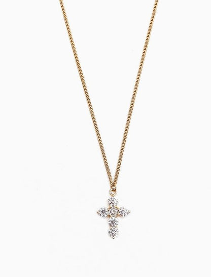 Alanice Cross Necklace