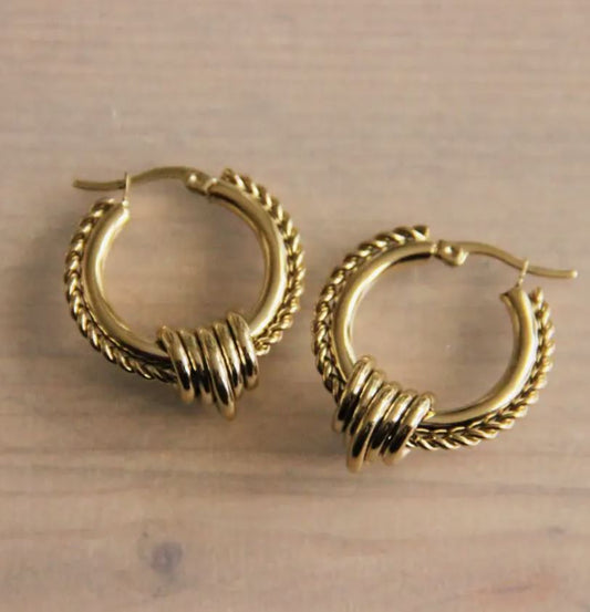 Twisted Rodeo Hoops