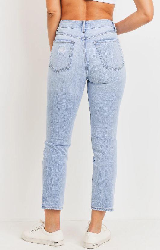 Super High Rise Girlfriend Jeans – Foxtail Boutique XO